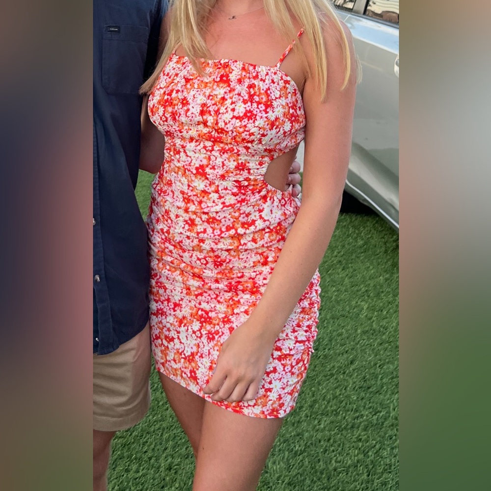 Sky to Moon floral minidress